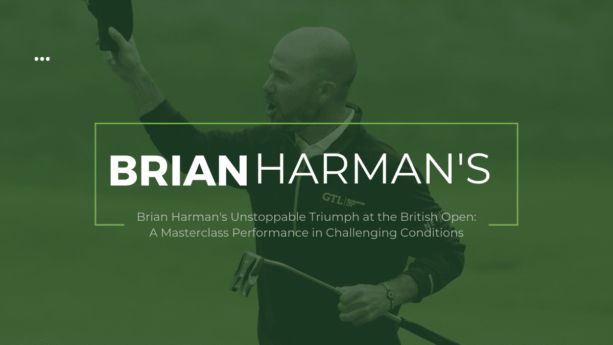 Brian Harman's