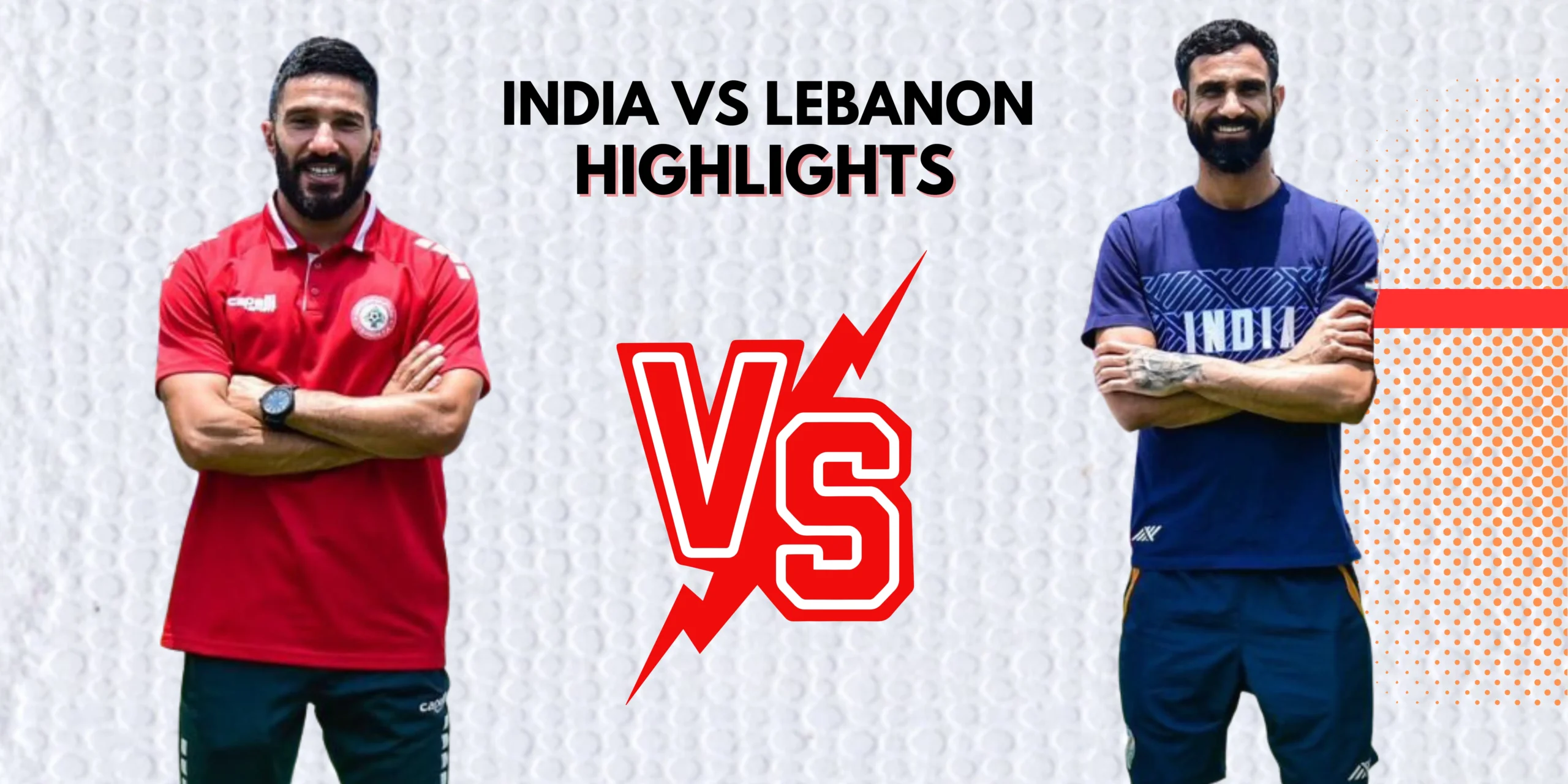 India vs Lebanon Highlights